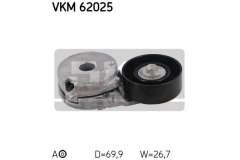 Натяжной ролик, поликлиновой ремень для RENAULT CLIO III (BR0/1, CR0/1) 2.0 16V (BR0C, BR0K, CR0C, CR0K) 2006-, код двигателя M4R700,M4R701, V см3 1997, кВт 102, л.с. 139, бензин, Skf VKM62025